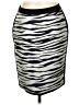 Ann Taylor 100% Polyester Animal Print Ivory Formal Skirt Size 4 - photo 1