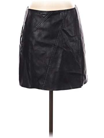 She + Sky Faux Leather Skirt (view 1)