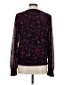 Evereve Burgundy Long Sleeve Blouse Size M - photo 2
