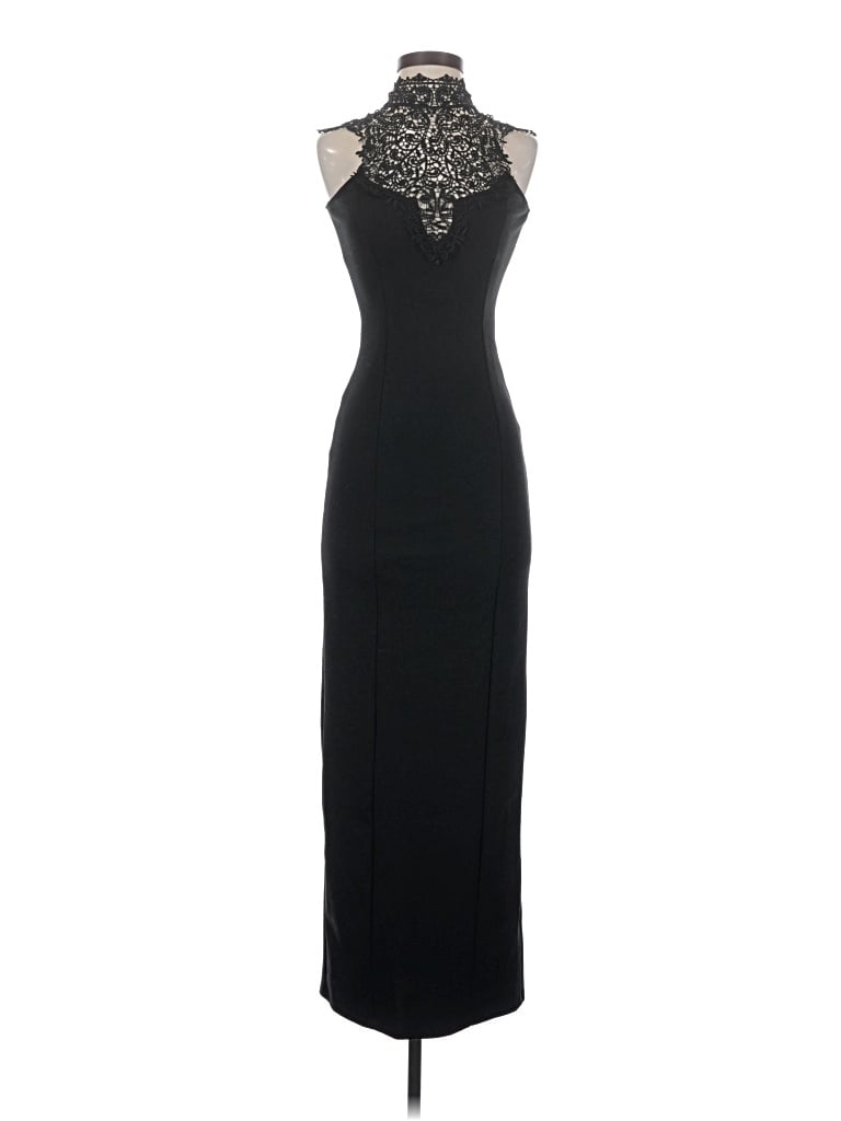 Pre-owned Assorted Brands Cocktail Dress In Black