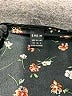 Shein 100% Polyester Black Kimono Size 2 - photo 7