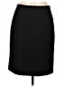 Banana Republic Solid Black Wool Skirt Size 10 - photo 1