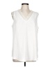 VIISHOW Ivory Sleeveless Blouse Size L - photo 1