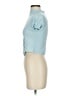 Sincerely Jules Blue Short Sleeve Turtleneck Size S - photo 5