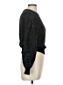 Torn by Ronny Kobo Metallic Black Pullover Sweater Size M - photo 4