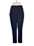 Cato Solid Blue Active Pants Size 14 - photo 1