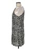 THML 100% Rayon Animal Print Black Casual Dress Size M - photo 5