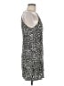 THML 100% Rayon Animal Print Black Casual Dress Size M - photo 4