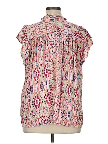Haptics Short Sleeve Blouse (view 2)