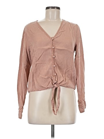 C&C California Long Sleeve Blouse (view 1)