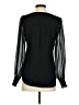 1.State 100% Polyester Black Long Sleeve Blouse Size XS - photo 2