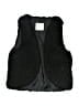 Justice Black Faux Fur Vest Size 12 - 14 - photo 1