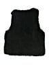 Justice Black Faux Fur Vest Size 12 - 14 - photo 2
