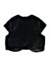 Speechless 100% Polyester Black Faux Fur Vest Size 14 - photo 2