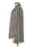 MICHAEL Michael Kors 100% Polyester Animal Print Ivory Long Sleeve Blouse Size M - photo 5