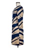 Julie Brown Chevron-herringbone Blue Casual Dress Size M - photo 5