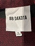 BB Dakota Plaid Burgundy Coat Size S - photo 6