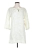 Assorted Brands 100% Linen Ivory 3/4 Sleeve Blouse Size S - photo 1