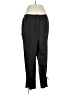 Shein Curve Solid Black Track Pants Size 16 Plus (2) - photo 1