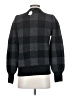 BeachLunchLounge Checkered-gingham Black Pullover Sweater Size S - photo 2