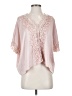 Flora Nikrooz 100% Polyester Pink 3/4 Sleeve Blouse Size XS - photo 1