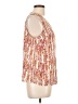 Nine West 100% Polyester Orange Sleeveless Blouse Size L - photo 4