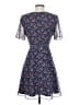 Madewell 100% Polyester Floral Blue Kimono Size 00 - photo 2