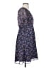 Madewell 100% Polyester Floral Blue Kimono Size 00 - photo 4