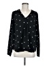 J.Crew Polka Dots Black Long Sleeve Blouse Size M - photo 1