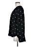 J.Crew Polka Dots Black Long Sleeve Blouse Size M - photo 5