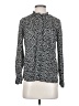 J.Crew Mercantile 100% Polyester Polka Dots Black Long Sleeve Blouse Size 2 - photo 1