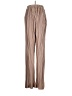 Missguided Stripes Brown Casual Pants Size 6 - photo 1