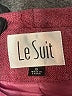 Le Suit Burgundy Blazer Size 6 - photo 6