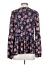 Ann Taylor LOFT Black Long Sleeve Blouse Size S - photo 2