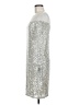 R&M Richards Metallic Silver Cocktail Dress Size 6 - photo 5