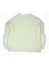 Cat & Jack Solid Green White Pullover Sweater Size 10 - 12 - photo 2