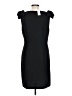 Ann Taylor LOFT 100% Polyester Solid Black Cocktail Dress Size 10 - photo 2