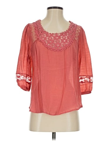 Jolt 3/4 Sleeve Blouse (view 1)