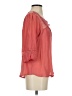 Jolt Pink 3/4 Sleeve Blouse Size S - photo 4