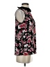 Faith and Joy 100% Polyester Black Sleeveless Blouse Size S - photo 4