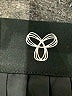 Assorted Brands Solid Black Casual Skirt Size 23 waist (estimated) - photo 3
