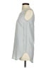 Iris von Arnim 100% Silk Silver Sleeveless Silk Top Size EU 34 / US 4 - photo 5