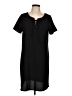 Everly 100% Polyester Black Casual Dress Size L - photo 1