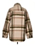 American Eagle Outfitters Plaid Tan Coat Size XS - photo 2