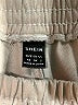 Shein 100% Polyester Solid Gray Casual Pants Size 2 - photo 4
