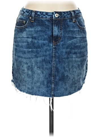 True Craft Denim Skirt (view 1)
