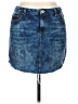 True Craft 100% Cotton Blue Denim Skirt Size 9 - photo 1