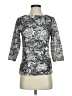 Coldwater Creek Silver 3/4 Sleeve Top Size XS - photo 1