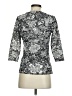 Coldwater Creek Silver 3/4 Sleeve Top Size XS - photo 2