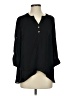 CATHERINE Catherine Malandrino 100% Polyester Black 3/4 Sleeve Blouse Size S - photo 1